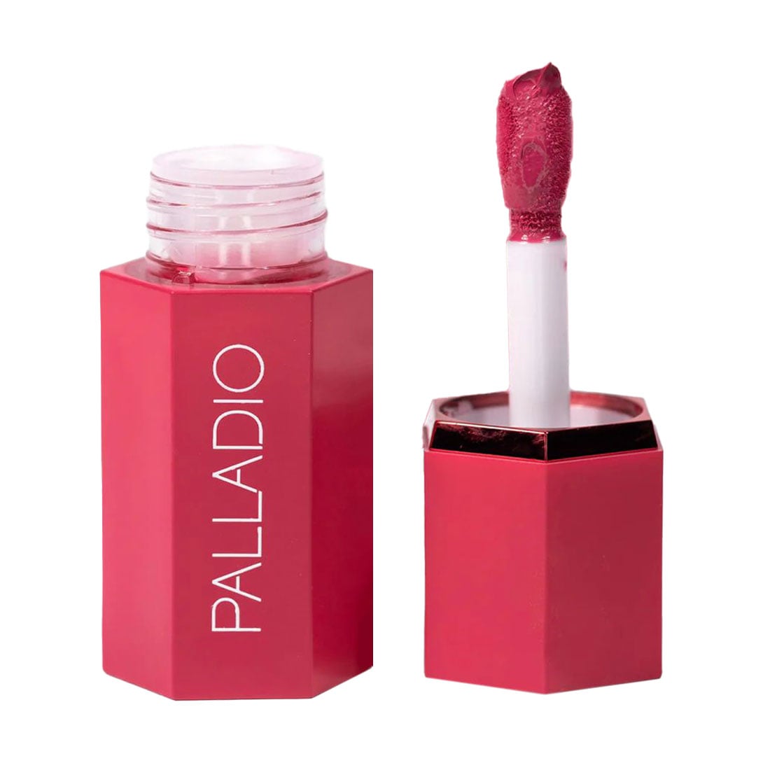 Рідкі рум'яна для обличчя Palladio Liquid Blush, LIB06 Deep Fuchsia, 5 мл